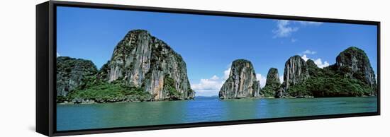 Halong Bay, Gulf of Tonkin, Vietnam-null-Framed Stretched Canvas