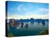 Halong Bay Panorama in Vietnam.-Banana Republic images-Stretched Canvas