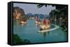 Halong Bay (Quangninh, Vietnam)-8creative.vn-Framed Stretched Canvas