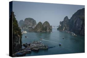 Halong Bay, UNESCO World Heritage Site, Vietnam, Indochina, Southeast Asia, Asia-Yadid Levy-Stretched Canvas