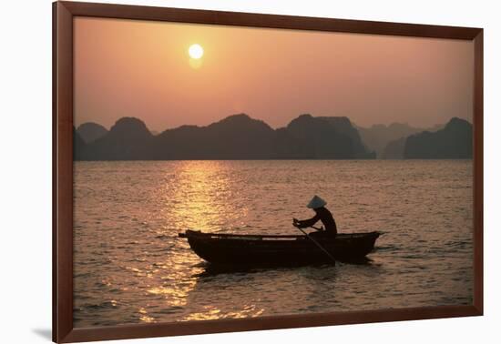 Halong Bay, Vietnam, Indochina, Southeast Asia-Colin Brynn-Framed Photographic Print