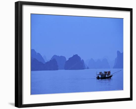 Halong Bay, Vietnam-Walter Bibikow-Framed Photographic Print