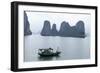 Halong (Ha Long) Bay, UNESCO World Heritage Site, Vietnam, Indochina, Southeast Asia, Asia-Bruno Morandi-Framed Photographic Print