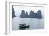 Halong (Ha Long) Bay, UNESCO World Heritage Site, Vietnam, Indochina, Southeast Asia, Asia-Bruno Morandi-Framed Photographic Print