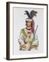 Halpatter-Micco or Billy Bowlegs, a Seminole Chief, C.1825, Illustration from 'The Indian Tribes…-Charles Bird King-Framed Giclee Print