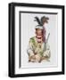 Halpatter-Micco or Billy Bowlegs, a Seminole Chief, C.1825, Illustration from 'The Indian Tribes…-Charles Bird King-Framed Giclee Print