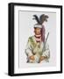 Halpatter-Micco or Billy Bowlegs, a Seminole Chief, C.1825, Illustration from 'The Indian Tribes…-Charles Bird King-Framed Giclee Print