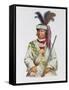 Halpatter-Micco or Billy Bowlegs, a Seminole Chief, C.1825, Illustration from 'The Indian Tribes…-Charles Bird King-Framed Stretched Canvas