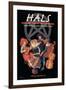 Hals and His Heavy Metal Band-null-Framed Art Print