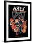 Hals and His Heavy Metal Band-null-Framed Art Print