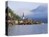 Halstatt (Hallstatt) Lake, Near Salzburg, Salzkammergut, Austria-Christian Kober-Stretched Canvas