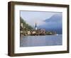 Halstatt (Hallstatt) Lake, Near Salzburg, Salzkammergut, Austria-Christian Kober-Framed Photographic Print