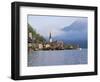 Halstatt (Hallstatt) Lake, Near Salzburg, Salzkammergut, Austria-Christian Kober-Framed Photographic Print