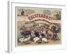 Halstead and Co. Beef and Pork Packers, Lard Refiners and Co.-null-Framed Giclee Print