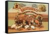 Halstead and Company Beef and Pork Packers-Richard Brown-Framed Stretched Canvas