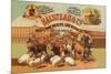 Halstead and Company Beef and Pork Packers-Richard Brown-Mounted Premium Giclee Print