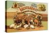 Halstead and Company Beef and Pork Packers-Richard Brown-Stretched Canvas