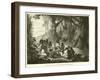 Halt of Indians at the Threshold of the Forest-null-Framed Giclee Print