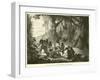 Halt of Indians at the Threshold of the Forest-null-Framed Giclee Print