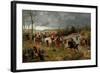 Halt of Prince Charles Edward on the Banks of the Nairne, 1878-Richard Beavis-Framed Giclee Print