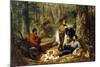 Halt on the Portage, 1871-Arthur Fitzwilliam Tait-Mounted Giclee Print