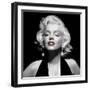 Halter Top Marilyn Red Lips-null-Framed Premium Giclee Print
