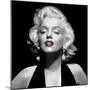 Halter Top Marilyn Red Lips-null-Mounted Premium Giclee Print
