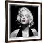 Halter Top Marilyn Red Lips-null-Framed Premium Giclee Print