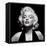 Halter Top Marilyn Red Lips-null-Framed Stretched Canvas