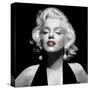 Halter Top Marilyn Red Lips-null-Stretched Canvas