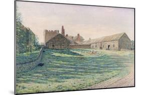 Halton Castle, Northumberland, Eastern Aspect, 19th Century-George Price Boyce-Mounted Giclee Print