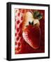 Halved Strawberry-Dieter Heinemann-Framed Photographic Print