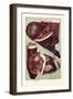 Ham and Bacon-null-Framed Art Print