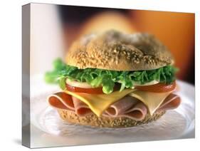 Ham and Cheese Sandwich-ATU Studios-Stretched Canvas