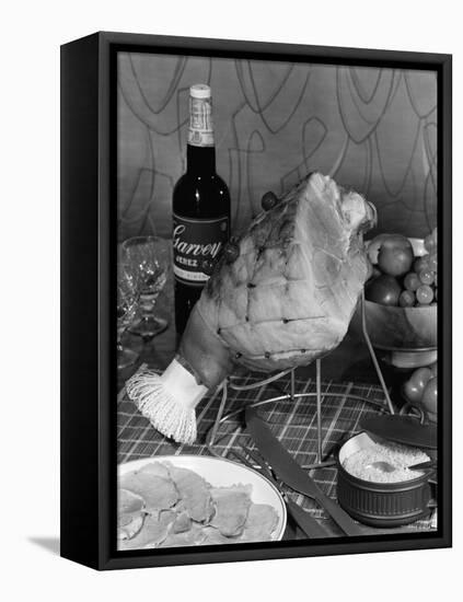 Ham Joint, 1963-Michael Walters-Framed Stretched Canvas