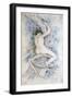 Hamadryade, C1850-1898-Felicien Joseph Victor Rops-Framed Giclee Print