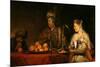 Haman and Ahasuerus at the Feast of Esther-Aert de Gelder-Mounted Giclee Print