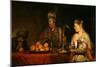 Haman and Ahasuerus at the Feast of Esther-Aert de Gelder-Mounted Giclee Print