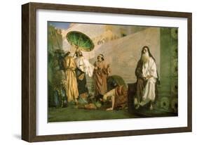 Haman and Mordechai, 1884-Paul Alexander Alfred Leroy-Framed Giclee Print