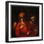 Haman erahnt sein Schicksal (David und Uriah). 1665-null-Framed Giclee Print