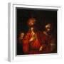 Haman erahnt sein Schicksal (David und Uriah). 1665-null-Framed Giclee Print