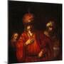 Haman erahnt sein Schicksal (David und Uriah). 1665-null-Mounted Giclee Print