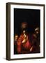 Haman in Disgrace-Rembrandt van Rijn-Framed Art Print