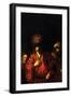 Haman in Disgrace-Rembrandt van Rijn-Framed Art Print