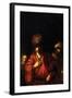 Haman in Disgrace-Rembrandt van Rijn-Framed Art Print