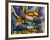 Hamar tribe, people in traditional clothing, Hamar Village, South Omo, Ethiopia-Keren Su-Framed Photographic Print
