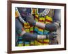 Hamar tribe, people in traditional clothing, Hamar Village, South Omo, Ethiopia-Keren Su-Framed Photographic Print