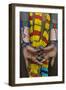 Hamar tribe, woman in traditional clothing, Hamar Village, South Omo, Ethiopia-Keren Su-Framed Photographic Print