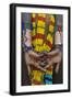 Hamar tribe, woman in traditional clothing, Hamar Village, South Omo, Ethiopia-Keren Su-Framed Photographic Print