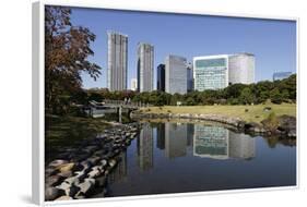 Hamarikyu Gardens, Chuo, Tokyo, Japan, Asia-Stuart Black-Framed Photographic Print